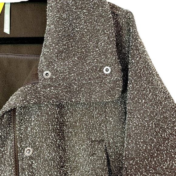 LOLE Brown Textured Durable Water Repellant Bomber Jacket Sz‎ 10/12 - Picture 5 of 12